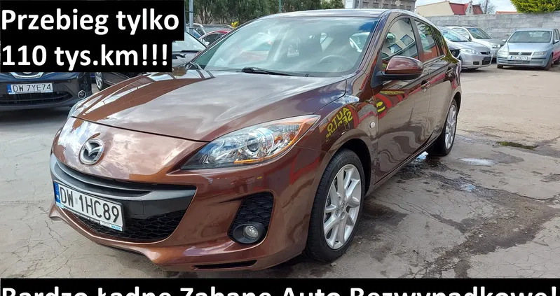 mazda dolnośląskie Mazda 3 cena 28900 przebieg: 110898, rok produkcji 2011 z Poznań